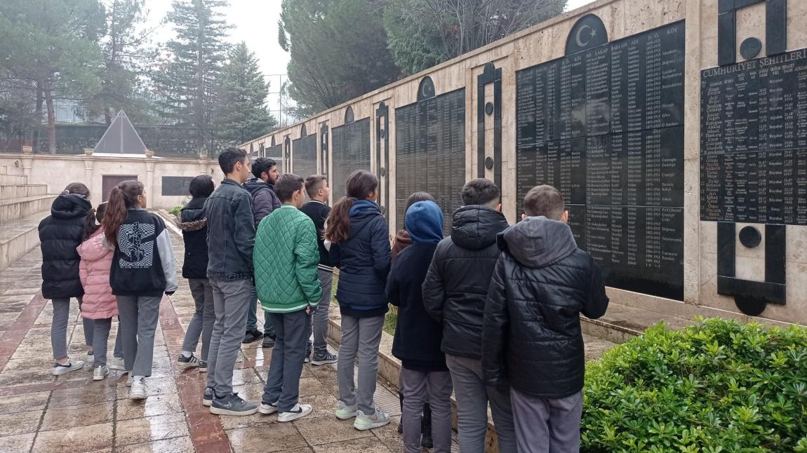 Değerler Kulübümüz ÇEDES Projesi Kapsamında İlçemizi Tanıyor